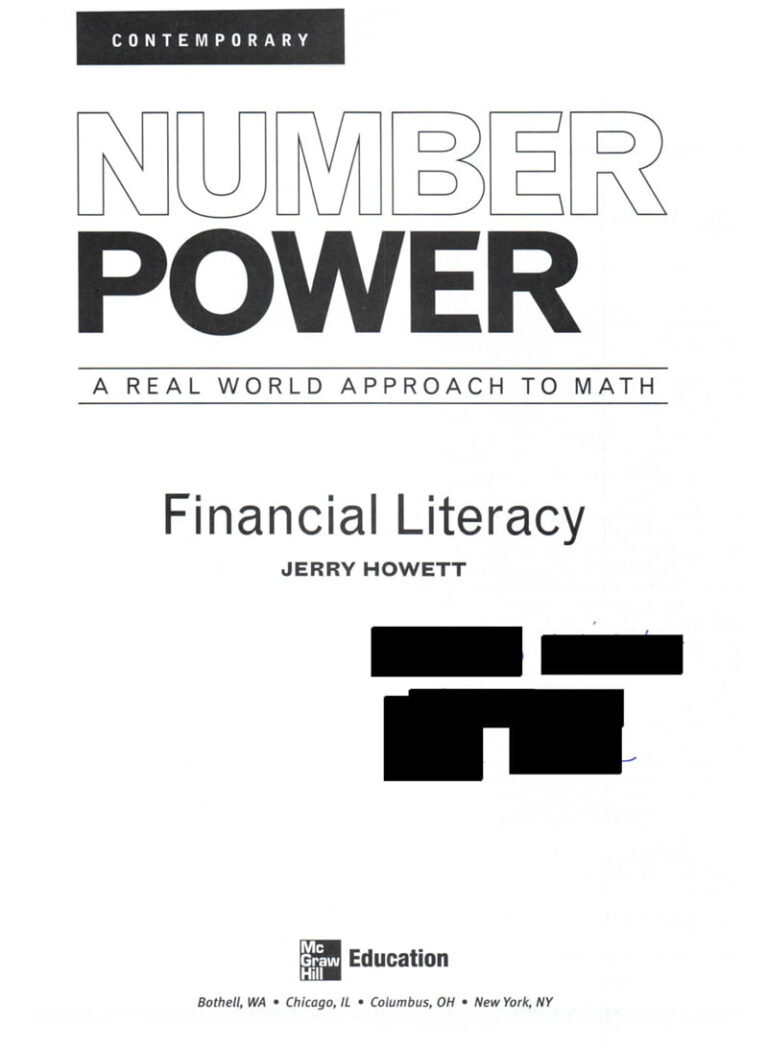 Financial literacy aloha braille company